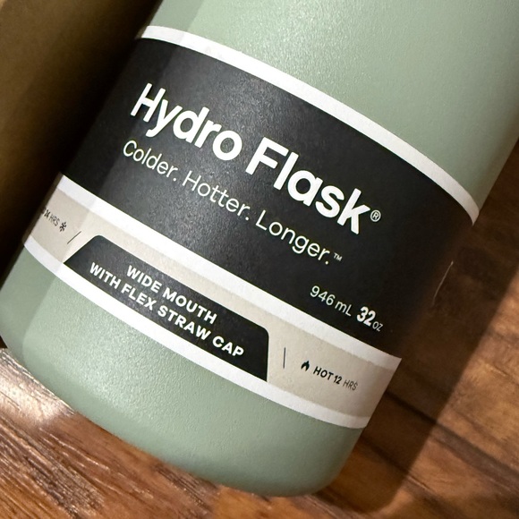 Hydro Flask Wide Straw 32 oz - Agave - new - Picture 3 of 4